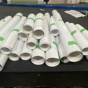 Min. 15sqft Matte White Vinyl *compatible with cricut*